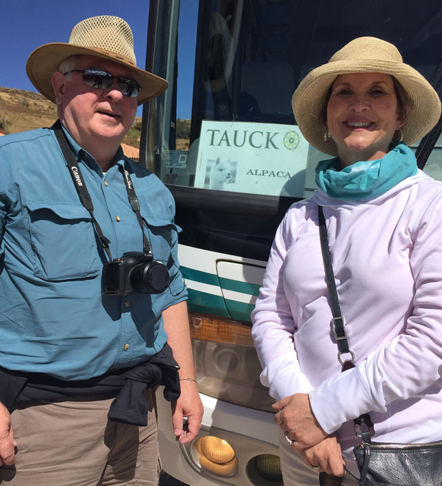 Doug and Cheree Burnette in Peru