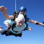 Centarian skydive