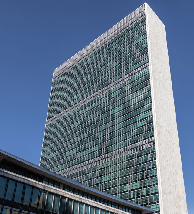 UN building