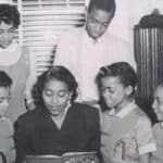 Jewel, Richard, Lillian, Mother, Barbara and Betty, early 1950s