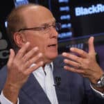 Larry Fink, Chairman and CEO of BlackRock, at the NYSE in New York