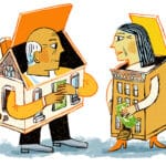 You may feel richer as you pay your mortgage down and home values go up. Using that equity is another matter entirely. (Robert Neubecker/The New York Times)