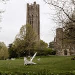 The Swarthmore College campus in Swarthmore, Pa., on April 18, 2024. (Caroline Gutman/The New York Times)