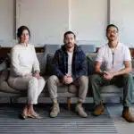 Mackenzie Regent, Nick Chirls and Jonathan Wu, the founders of Asylum Ventures
