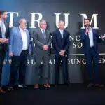 Donald Trump Jr. speaks during a media event at Trump Tower in New York City